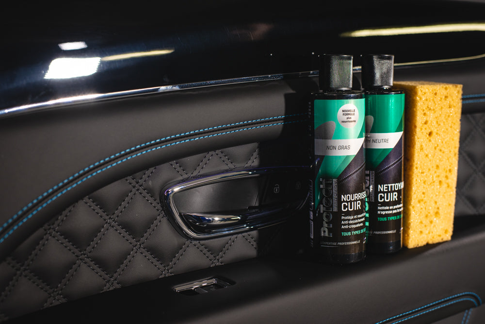 KIT CURĂȚARE PIELE NATURALĂ / ProTech® Monte-Carlo 2 x 250 ML