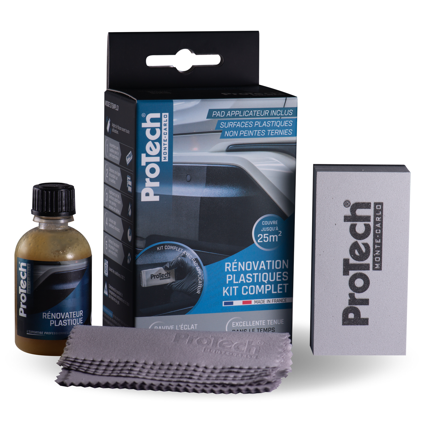 KIT COMPLET RENOVAREA MATERIALELOR PLASTICE / ProTech® Monte-Carlo