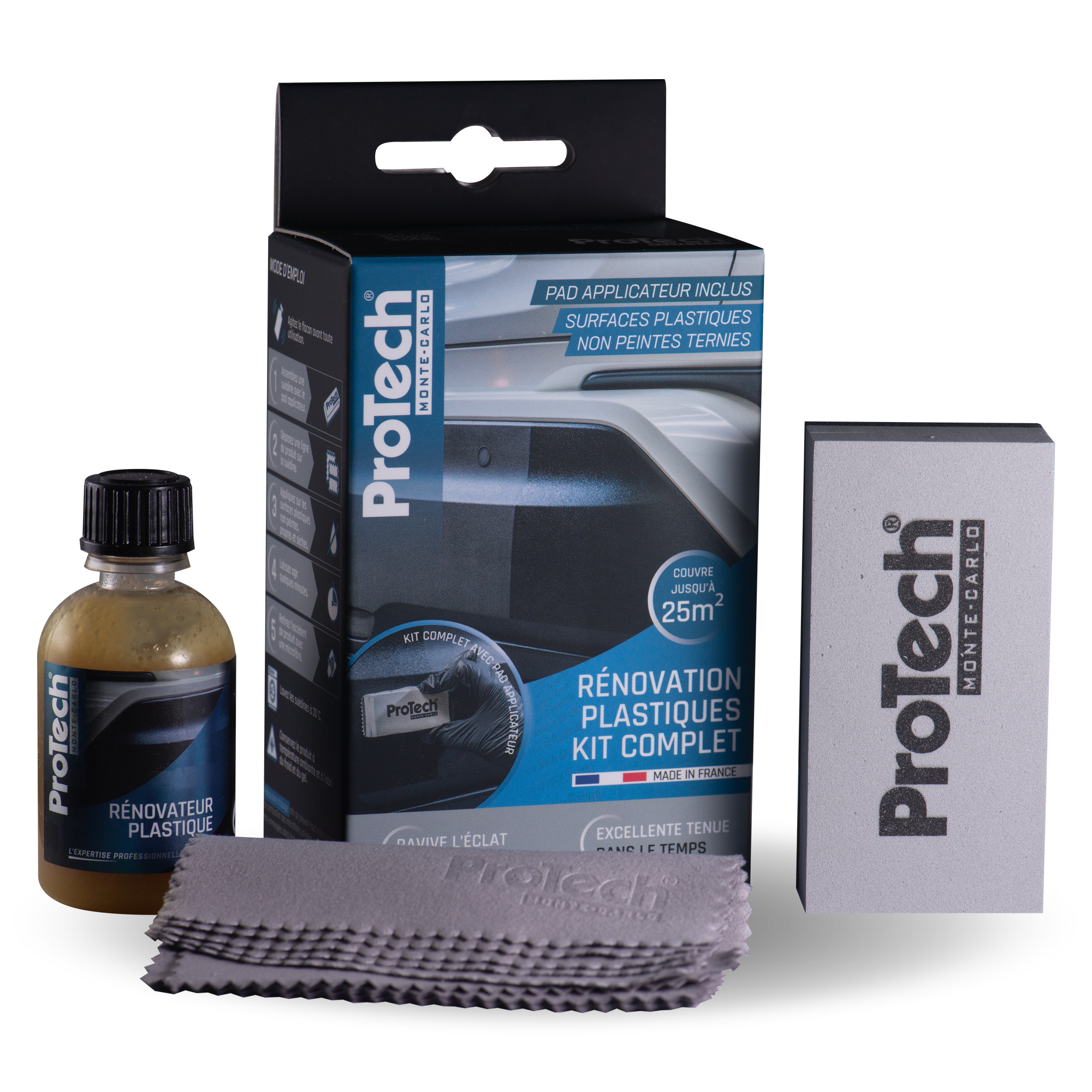 KIT COMPLET RENOVAREA MATERIALELOR PLASTICE / ProTech® Monte-Carlo