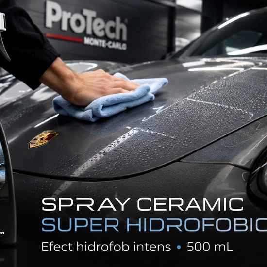 Mod de utilizare spray ceramic Super Hydro ProTech Monte-Carlo