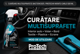 Mod de utilizare pentru curatarea de multisuprafete ProTech Monte-Carlo